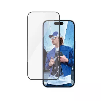 PanzerGlass® ekrāna aizsargs iPhone 16 | 15 | Ultra-Wide Fit
