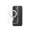 PanzerGlass CARE™ by ® Macīgs Caurspīdīgs ar Sudraba Statīvu un MagSafe iPhone 16