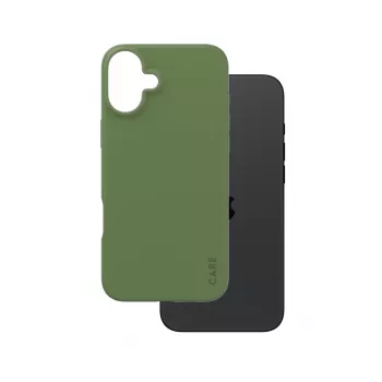 PanzerGlass CARE by® Fashionable Case Green iPhone 16 Plus aizsargmaciņš