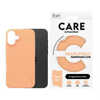 PanzerGlass CARE by Fashionable Case Peachy caurspīdīgs maciņš iPhone 16 Plus