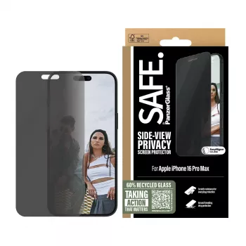 PanzerGlass SAFE. by ® Privātuma ekrāna aizsargs iPhone 16 Pro Max | Ultra-Wide Fit