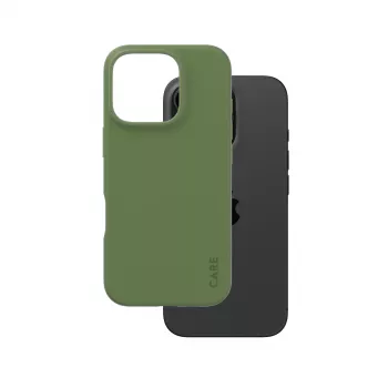 PanzerGlass CARE by® Fashionable Case Green iPhone 16 Pro vāciņš