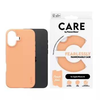 PanzerGlass CARE by Fashionable Case Peachy caurspīdīgs maciņš iPhone 16
