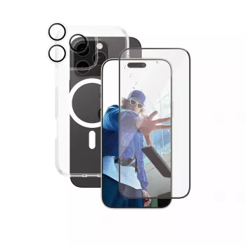 PanzerGlass CARE by Flagship 3-in-1 komplekts iPhone 16 Pro Max