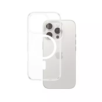 PanzerGlass HardCase Caurspīdīgs ar Balto MagSafe iPhone 16 Pro