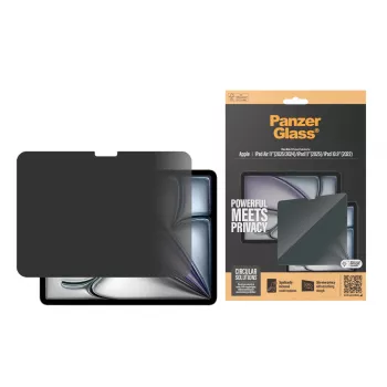 PanzerGlass ® Privātuma ekrāna aizsargs iPad Air 11'' (2024-2025) | iPad 11 collu (2025) | iPad 10.9 collu (2022) | Ultra-Wide Fit