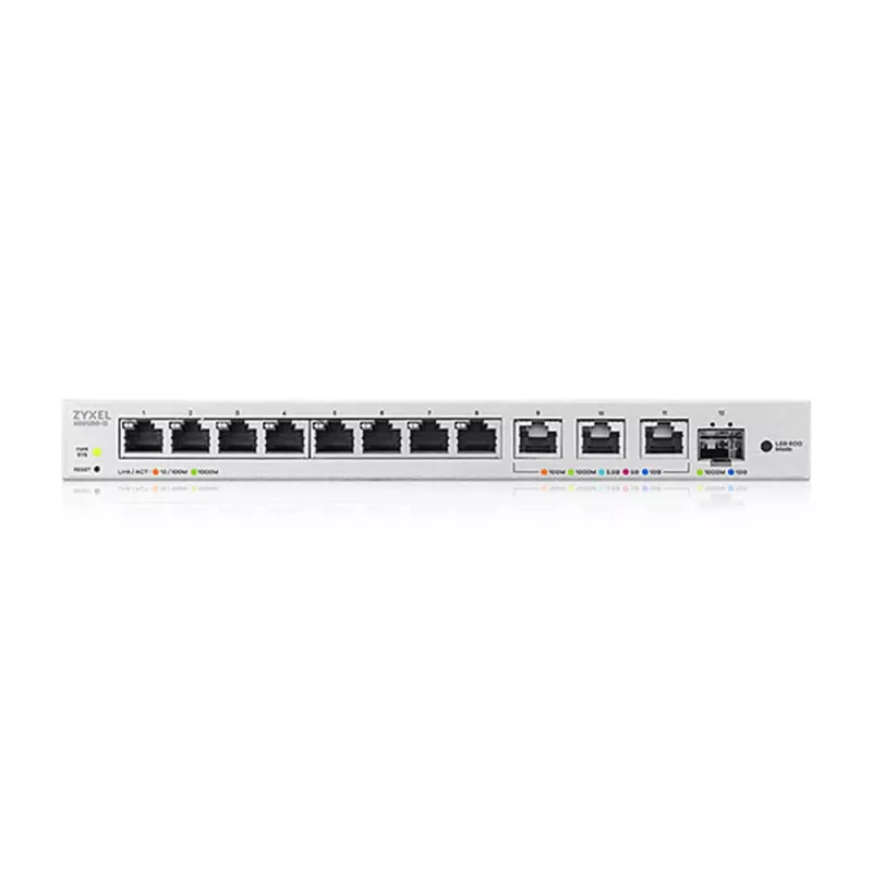 Zyxel XGS1250-12 Pārvaldāms L2 10G Ethernet (100/1000/10000) Slēdzis, Pelēks