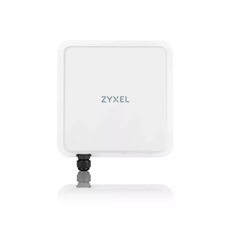 Zyxel Nebula FWA710 5G maršrutētājs, Multi-Gigabit Ethernet, Divu joslu (2.4 GHz / 5 GHz), Balts