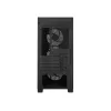 Cooler Master Elite 301 ARGB Mini Tower korpuss, melnā krāsā, ar logu, 3x 120 mm ARGB ventilatori