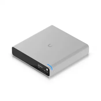 Tīkla vārteja/kontrolieris UBIQUITI CloudKey+ UCK-G2-SSD ar 1 TB SSD, 3 GB RAM, OLED displeju, PoE, Gigabit Ethernet