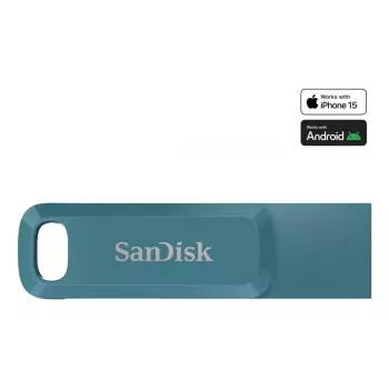 WESTERN DIGITAL SanDisk Ultra Dual Drive Go - 512GB USB zibatmiņa - USB-C / USB-A - Navagio Bay