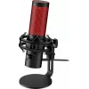 HyperX QuadCast 2 - USB Mikrofons (Melns), Podcast mikrofons, -7.5 dB, 20 - 20000 Hz, 0.05%, 32 Ω, 24 bit