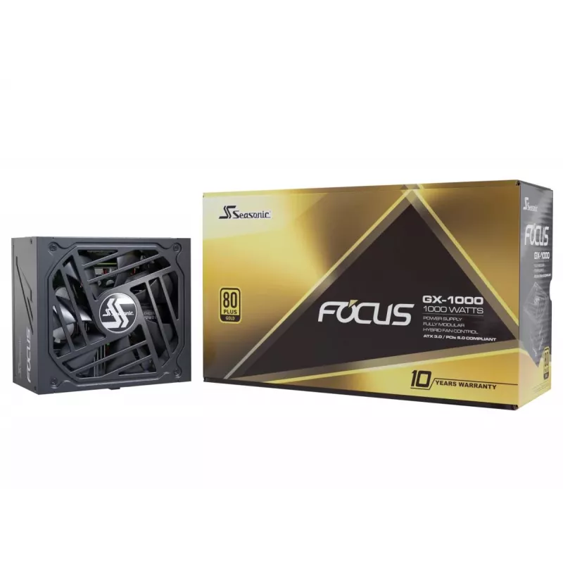 SEASONIC Focus GX ATX 3.0 barošanas bloks 1000 W 20+4 pin ATX
