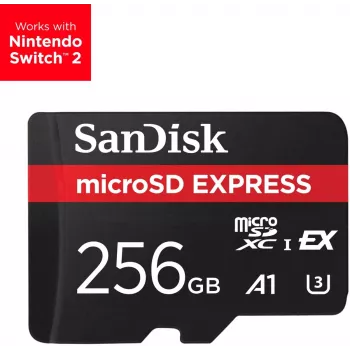 WESTERN DIGITAL Express microSD karte 256GB 880MB/s Lasīšana