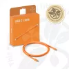 CLUB3D USB4 Gen 2x2 kabelis 2 m USB C oranžs