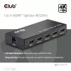 CLUB3D 1 uz 4 HDMI™ Sadalītājs 4K120Hz
