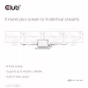 CLUB3D 1 uz 4 HDMI™ Sadalītājs 4K120Hz