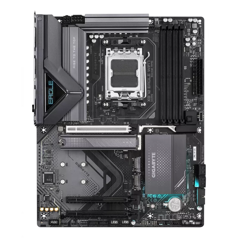 Mātesplate GIGABYTE X870 EAGLE WIFI7 ATX, AMD X870, Socket AM5, DDR5, Wi‑Fi 7, 2.5Gb LAN