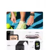 Samsung Galaxy Fit3 — viedais fitnesa aproce ar 4.06 cm (1.6 collu) AMOLED displeju, 40 mm, 256 x 402 pikseļi, skārienekrāns, rozā zelts