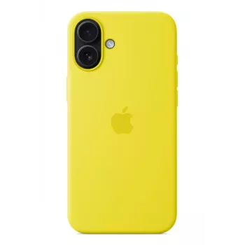 Silicone vāciņš Apple iPhone 16 Plus MagSafe Dzeltens