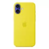 Silicone vāciņš Apple iPhone 16 Plus MagSafe Dzeltens