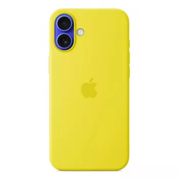 Silicone vāciņš Apple iPhone 16 Plus MagSafe Dzeltens