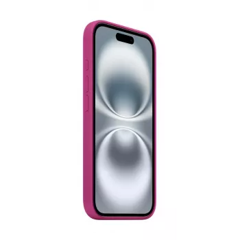 Apple Silicone Case ar MagSafe iPhone 16 Fuksija