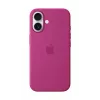 Apple Silicone Case ar MagSafe iPhone 16 Fuksija