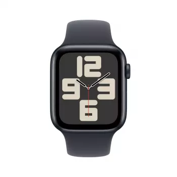Viedpulkstenis Apple Watch SE GPS 44mm Midnight Aluminium Case Black