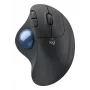 LOGITECH Ergo M575s Bezvadu Trackball - Pelēks ar zilu bumbu