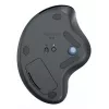 LOGITECH Ergo M575s Bezvadu Trackball - Pelēks ar zilu bumbu