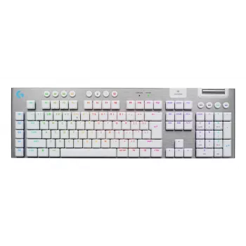 Logitech G G915 X LIGHTSPEED tastatūra Gaming USB RF Wireless Bluetooth QWERTY US International Balta