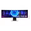 Samsung G95SD dators monitors 124.5 cm (49 colli) 5120 x 1440 pikseļi Dual QHD OLED Sudrabs