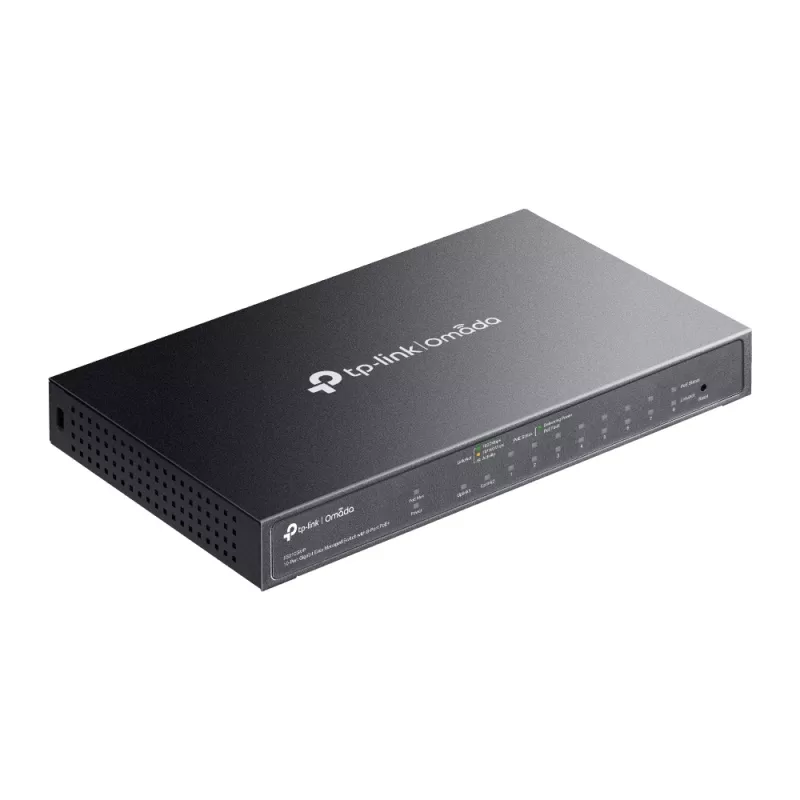 Pārvaldāms slēdzis TP-Link Omada ES210GMP 10 porti Gigabit Ethernet PoE
