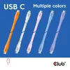 USB C kabelis CLUB3D CAC-3004 2m violets