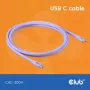 USB C kabelis CLUB3D CAC-3004 2m violets