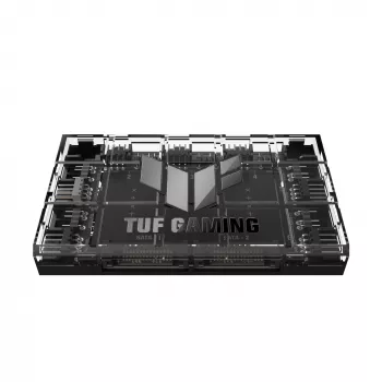 Ventilatoru kontrolieris ASUS TUF Gaming ARGB PWM Fan Hub 4-pin Melns