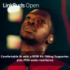 Austiņas Sony LinkBuds Open WFL910B — bezvadu Bluetooth iekšējās, 20–20 000 Hz, 10 m darbības rādiuss, 63 g, melnas