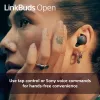 Austiņas Sony LinkBuds Open WFL910B — bezvadu Bluetooth iekšējās, 20–20 000 Hz, 10 m darbības rādiuss, 63 g, melnas