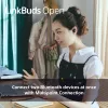Austiņas Sony LinkBuds Open WFL910B — bezvadu Bluetooth iekšējās, 20–20 000 Hz, 10 m darbības rādiuss, 63 g, melnas