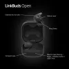 Austiņas Sony LinkBuds Open WFL910B — bezvadu Bluetooth iekšējās, 20–20 000 Hz, 10 m darbības rādiuss, 63 g, melnas