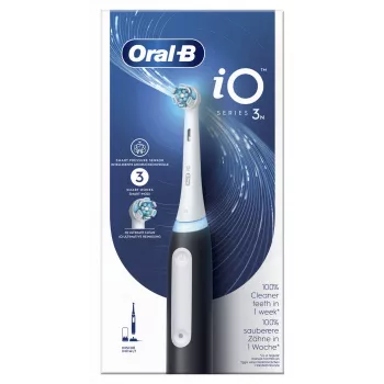 Oral-B iO elektriskā zobu birste pieaugušajiem Vibrējoša zobu birste Melna