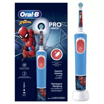 Oral-B Kids bērnu rotējoša zobu birste daudzkrāsaina