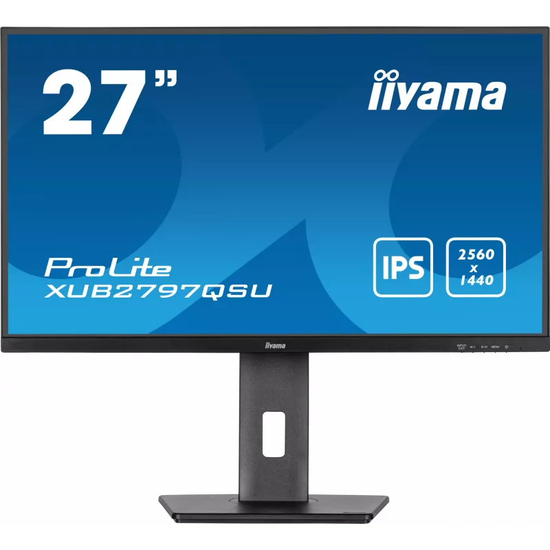 Iiyama ProLite XUB2797QSU-B2 27 collu IPS monitors 2560x1440 QHD LED melns