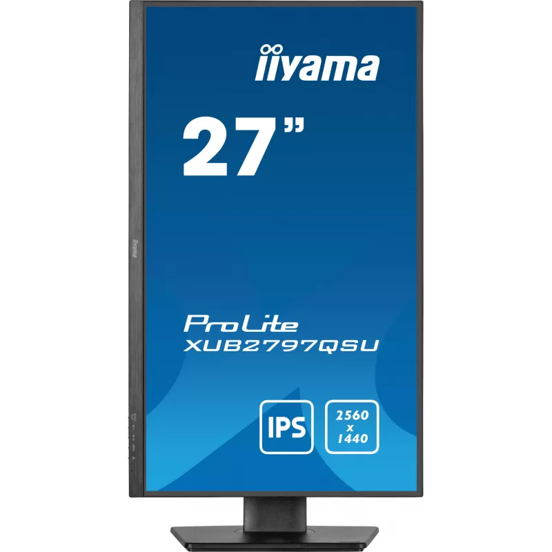 Iiyama ProLite XUB2797QSU-B2 27 collu IPS monitors 2560x1440 QHD LED melns