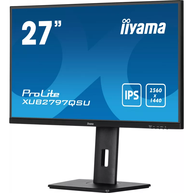Iiyama ProLite XUB2797QSU-B2 27 collu IPS monitors 2560x1440 QHD LED melns