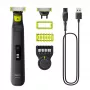 Skūšanās aparāts Philips OneBlade Pro 360 QP6542/15 — Sejai un ķermenim, Li-Ion, 90 min, 0,4–10 mm, 14 soļi, Slapjš un sauss