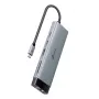 TP-Link UH9120C USB-C centrmezgls ar HDMI, Ethernet un karšu lasītāju