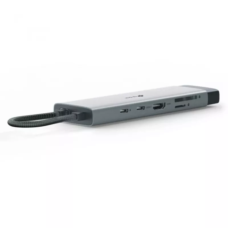 TP-Link UH9120C USB-C centrmezgls ar HDMI, Ethernet un karšu lasītāju