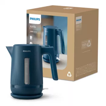 Philips 3000 sērijas HD9411/70 elektriskā tējkanna 1.7 L 2200 W Zila